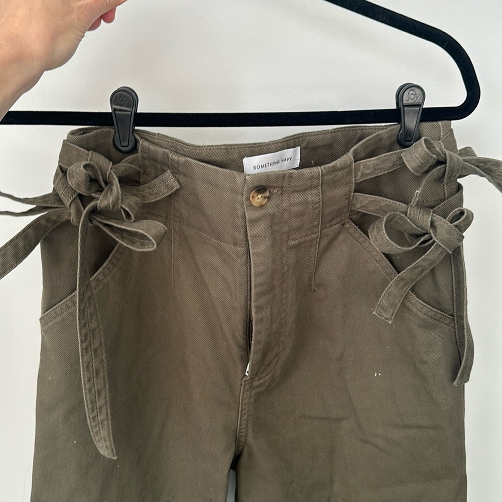 Something Navy Women's Olive Trousers